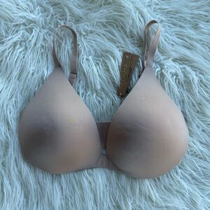 Skims Wireless Super Push up Bra Clay Size 36DD